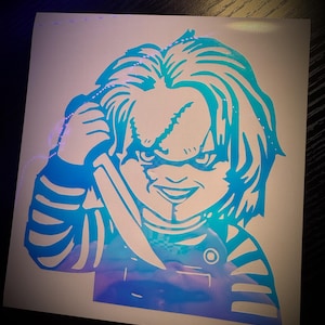 Child&#39;s Play Chucky Decal