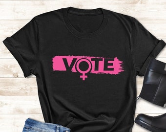 Vote Shirt: Feminist Equality Tee - US 2024 Election