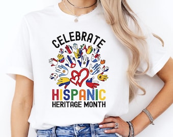Hispanic Heritage Month Shirt, Latina Flags Tee