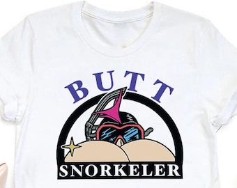 Butt Snorkeler T-Shirt: Funny Adult Humor Gag Gift