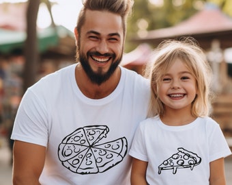 Pizza Matching Family Shirts, Father's Day Gift