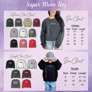 a child wearing a sweatshirt and a hat with the measurements of the hoodie