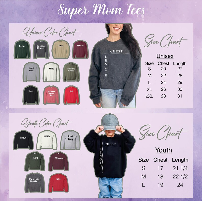 a child wearing a sweatshirt and a hat with the measurements of the hoodie