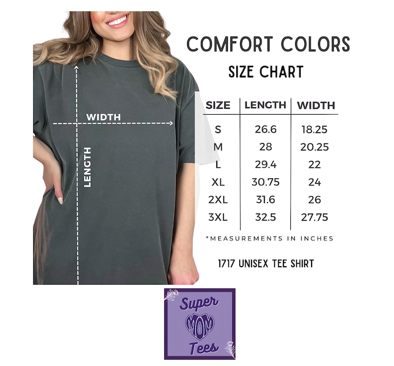 a women's size chart for a t - shirt