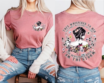 I am The Storm Shirt: Strong Woman Graphic Tee