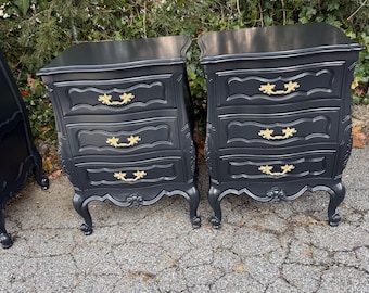 Refinished French Provincial Nightstands