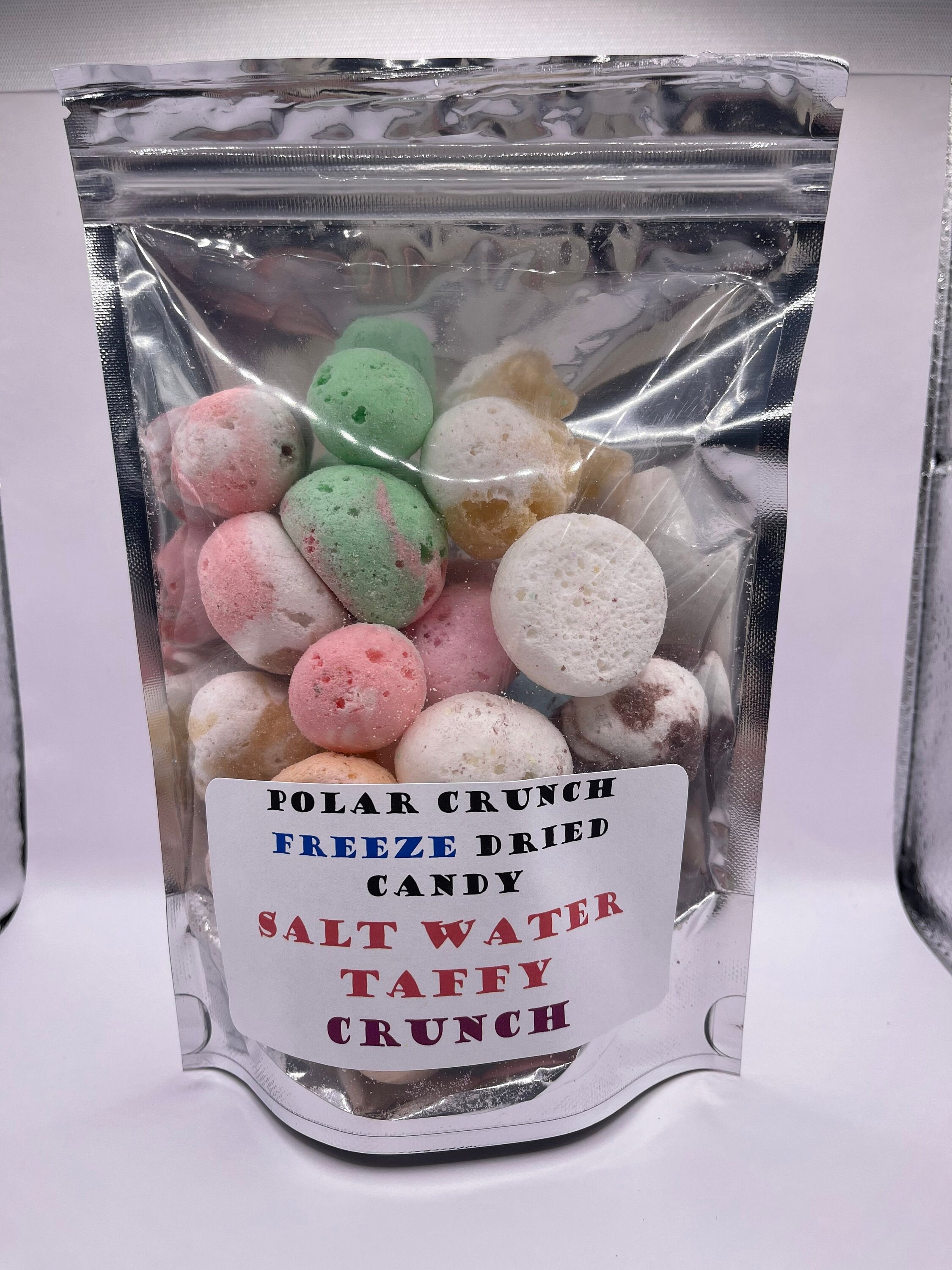 Freeze Dried Salt Water Taffy Crunch — Polar Crunch Freeze Dried Candy