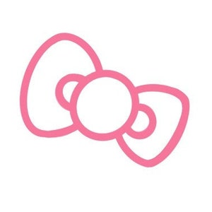 Hello kitty bow Etsy