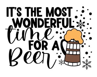 Es el momento más maravilloso para una cerveza / Descarga digital navideña