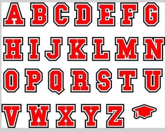 Small Letters and Numbers Layered SVG