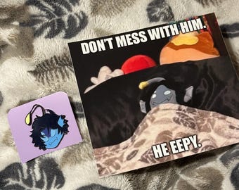 Sebastian Solace Emaille Pin + Sebastian Sticker