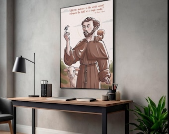 Saint Francis Poster