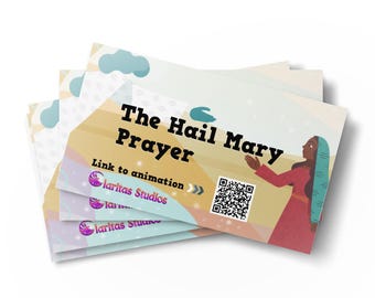 Hail Mary Prayer Cards