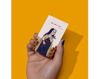 Saint Therese Quote Prayer Cards