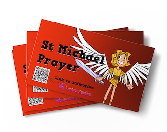Saint Michael Prayer Cards