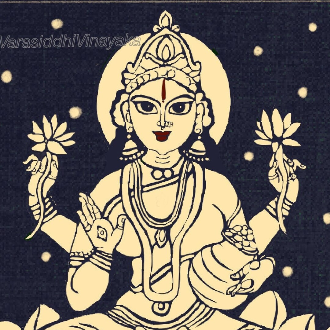 Lakshmi Printable Art Lakshmi Wall Art Indian Wall Art - Etsy