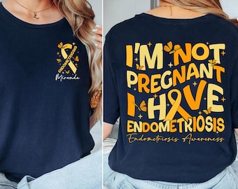 Felpa per la sensibilizzazione sull'endometriosi, regalo per Endo Warrior, maglietta di supporto per l'endometriosi, maglietta Spoonie per l'utero con dolore pelvico cronico Endo Strong