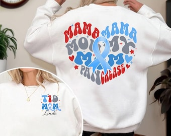 Custom Name Mama Mommy Mom Pancrease Shirt, T1D Mom Shirt, Diabetes Awareness Shirt, Diabetic Shirt For Mom,Type 1 Diabetes,Diabetes Support