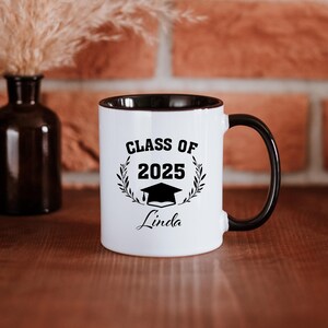 Personalisierte Abschlussbecher, gemeistert es 2025 Becher, Masters Geschenk, Abschlussgeschenk für sie, MBA Geschenkbecher