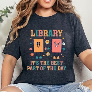 Librarian Tshirt, Library Day Shirt For School Librarian, Reading Shirt, Library Shirt, Retro Book Shirt, Librarian Gift, Back to School