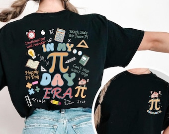 Custom Name In My Pi Day Era Shirt, Happy Pi Day Shirt, Pi Day Shirt, Math Teacher Shirt, Funny Math Gift, Math Teacher Gift, Math Lover
