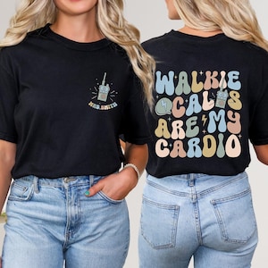 Walkie Calls Are My Cadio Shirt, Custom Sped Teacher Shirt, School Psychologist Shirt, Groovy Sped Teacher, Behavior Therapist Shirt