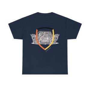 AutoAmateur &#39;Flat 6 Engine&#39; T-Shirt