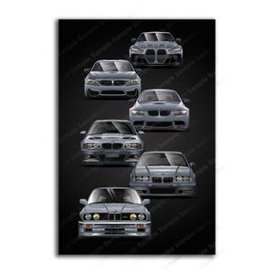 BMW 3 Series M3 E30 E36 E46 E90 E92 E93 F80 F82 G80 G82 #704