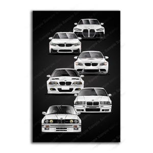 BMW 3 Series M3 E30 E36 E46 E90 E92 E93 F80 F82 G80 G82 #686