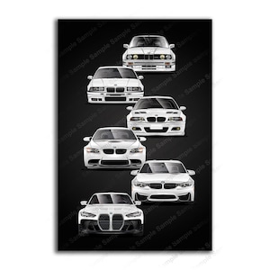 BMW 3 Series M3 E30 E36 E46 E90 E92 E93 F80 F82 G80 G82 #695