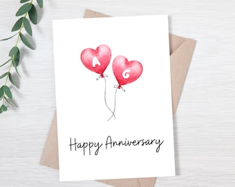 Carte d'anniversaire pour mari | Carte d'anniversaire pour femme | Carte d'anniversaire de petite amie | Carte d'anniversaire de petit ami | Carte de joyeux vous et moi