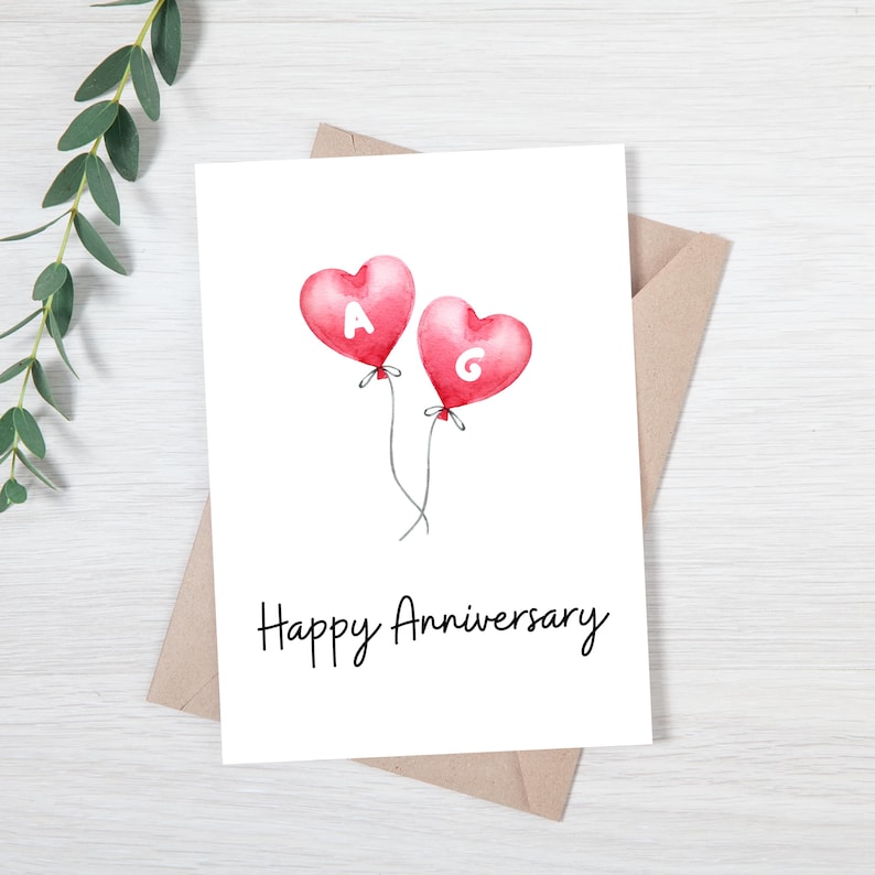 Carte d'anniversaire pour mari | Carte d'anniversaire pour femme | Carte d'anniversaire de petite amie | Carte d'anniversaire de petit ami | Carte de joyeux vous et moi image 1