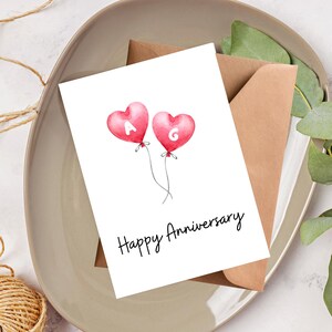 Carte d'anniversaire pour mari | Carte d'anniversaire pour femme | Carte d'anniversaire de petite amie | Carte d'anniversaire de petit ami | Carte de joyeux vous et moi image 2