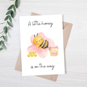 Carte de félicitations de bébé | Carte de grossesse pour future maman | Carte de fête de naissance | Carte Futurs parents | Vous attendez un bébé | Carte Nouveau-né