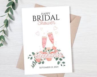 Bridal Shower Card | Bride To Be Card | Beautiful Bride Card