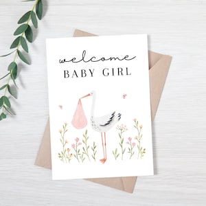 Carte de félicitations de bébé | Carte de grossesse pour future maman | Carte de fête de naissance | Carte Futurs parents | Vous attendez un bébé | Carte Nouveau-né