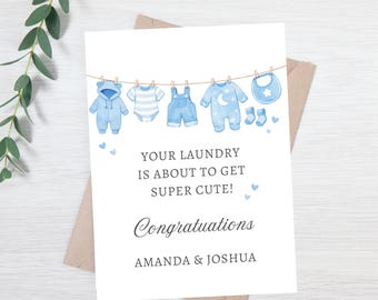 Baby Congratulations Card | Pregnancy Card For Mom To Be | Baby Shower Card | Parents To Be Card | Expecting A Baby | New Baby Card