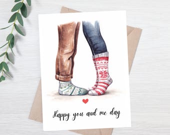 Anniversary Card for Husband | Anniversary Card for Wife | Girlfriend Anniversary Card |Boyfriend Anniversary Card|Happy You and Me Day Card