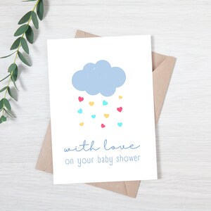 Carte de félicitations de bébé | Carte de grossesse pour future maman | Carte de fête de naissance | Carte Futurs parents | Vous attendez un bébé | Carte Nouveau-né