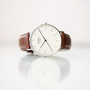 Exquisite Herrenarmbanduhr, handgefertigt mit den hochwertigsten Materialien, personalisierte Armbanduhr, gravierte Uhr, Herrenuhr