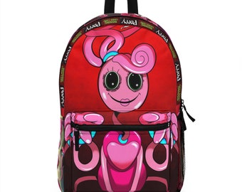 Mommy Long Leg Backpack, kids Customized Backpack, Poppy Backpack, Back to School Backpack, School Bag, Gir's Backpack