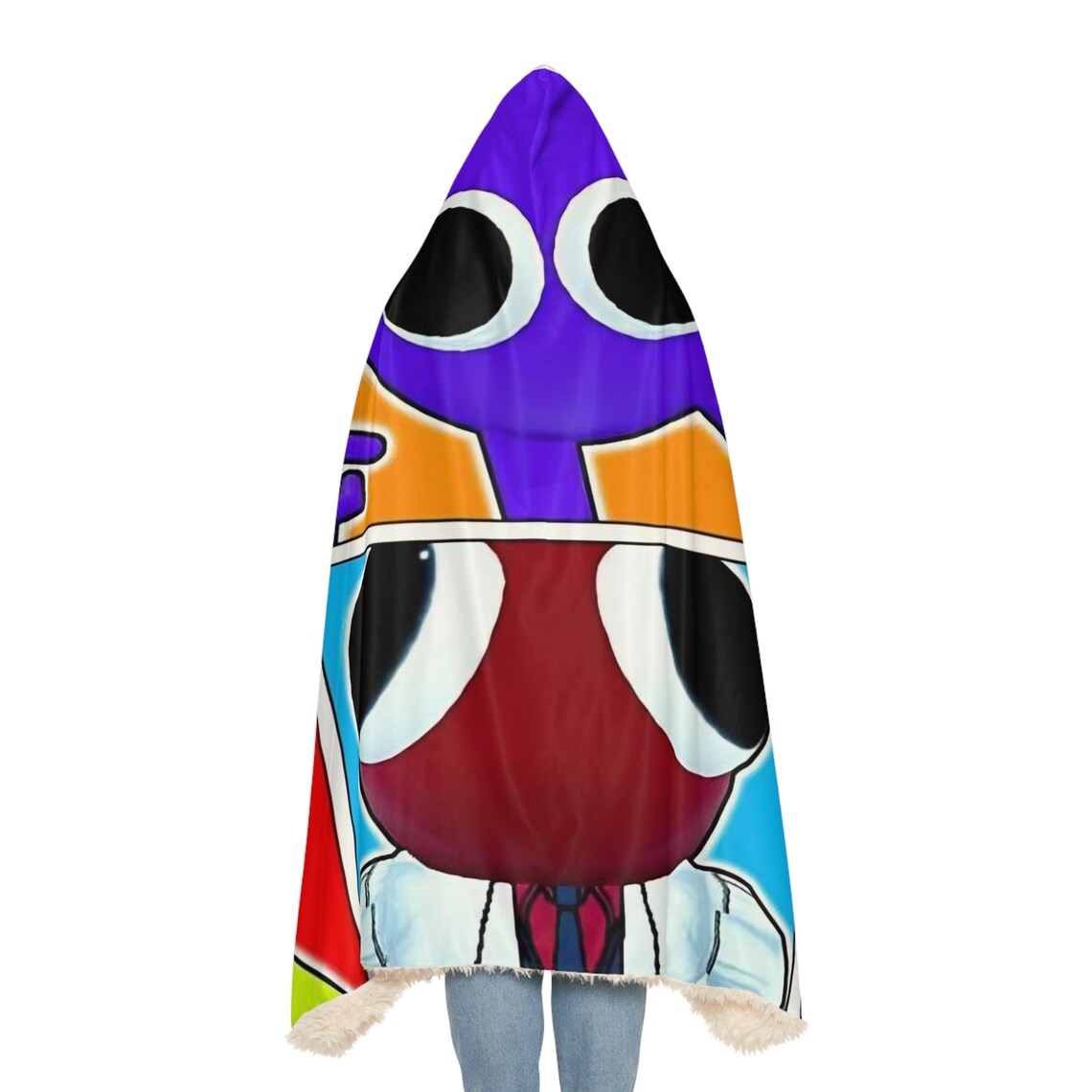 Snuggle Blanket, My Rainbow Friends Snuggle Blanket, Animated Blanket, My Rainbow Friends