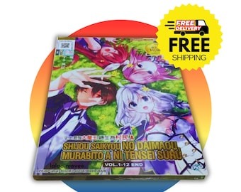 Englische Synchro von Shijou Saikyou No Daimaou,Murabito(1-12End) Anime DVD All Region
