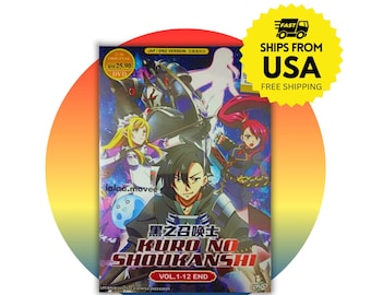 DVD Anime Kuro No Shoukanshi (Black Summoner) Vol.1-12 End English Dubbed
