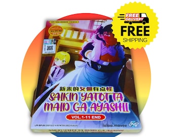 Anime DVD - Englische Version - Saikin Yatotta Maid Ga Ayashii (1-11Ende) Mit Englischen Titeln Alle Region