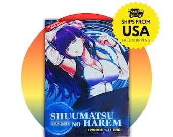 Anime DVD World's End Harem/ Shuumatsu No Harem (Episode 1-11 END) [Uncut] English Subtitle