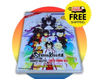 Senran Kagura Shinovi Master Tokyo Youma-Hen 閃乱カグラ SHINOVI MASTER -東京妖魔篇- DVD Free Ship