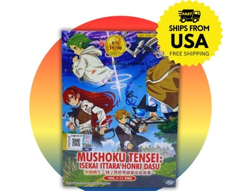 DVD Anime Mushoku Tensei: Jobless Reincarnation (1-11 End)English Dub All Region