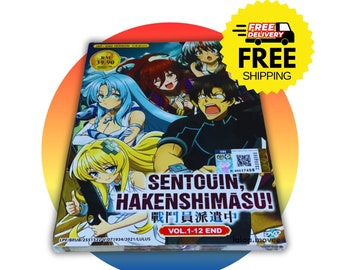 Sentouin, Hakenshimasu! (Kämpfer werden entsandt!) Vol. 1-12 End - Englische Synchron Anime DVD