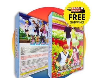 DVD Anime Fruits Basket Complete Season 1+2+3 (1-64 End) Movie English Dub
